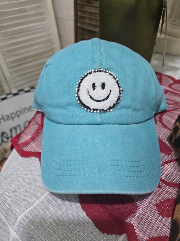 Smiley Cap - Turquoise