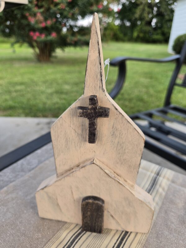 Wooden Church Decor