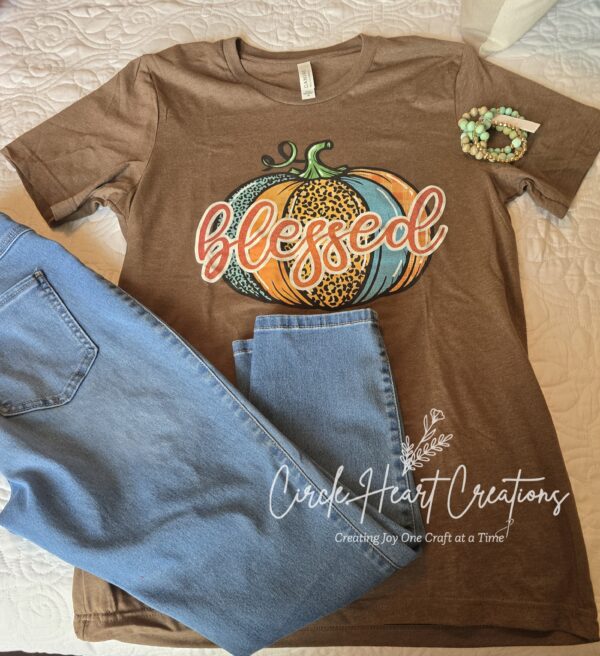 Blessed Pumpkin- Size Small -Brown